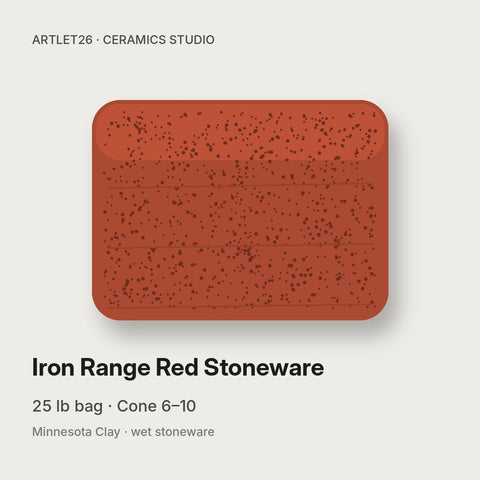 Iron Range Red Stoneware
